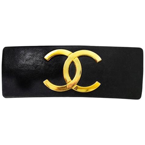 chanel barrettes|chanel hair clip vintage.